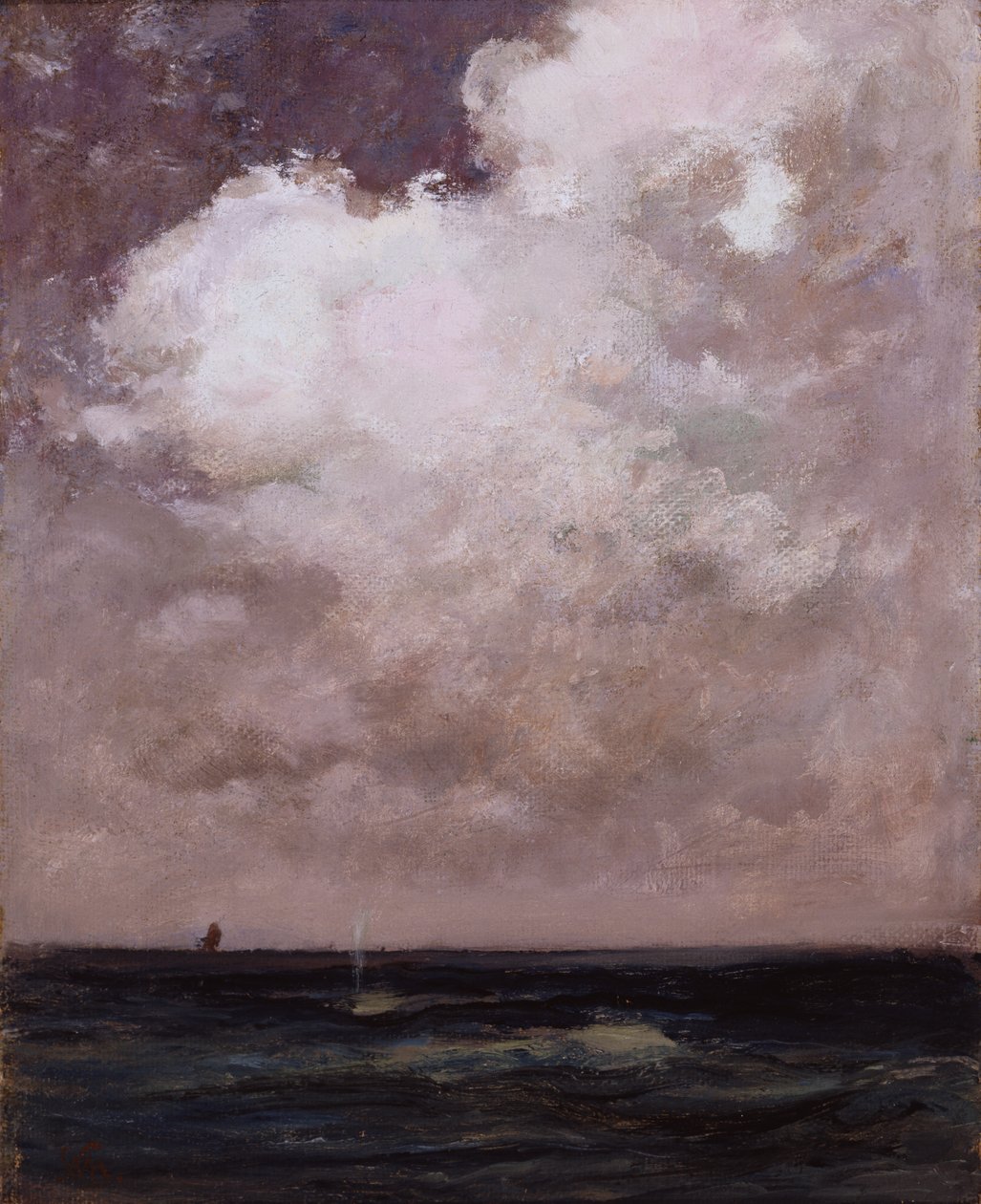 La Baleine jaillissante - William Morris Hunt