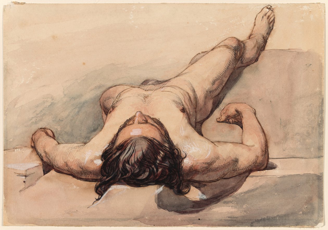 Étude de nu masculin - William Mulready