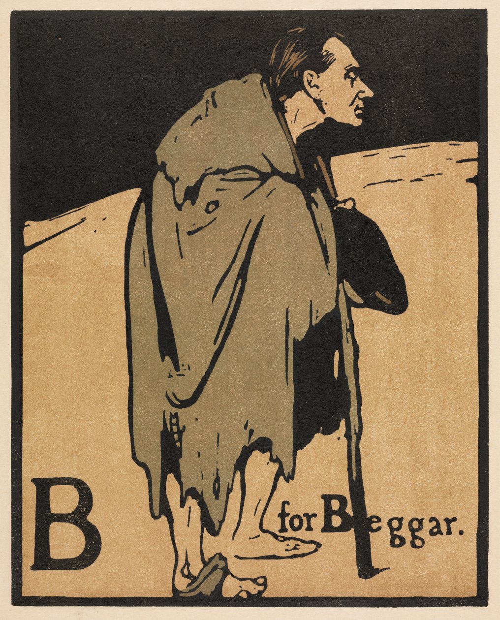 Un Alphabet : B pour Mendiant - William Nicholson