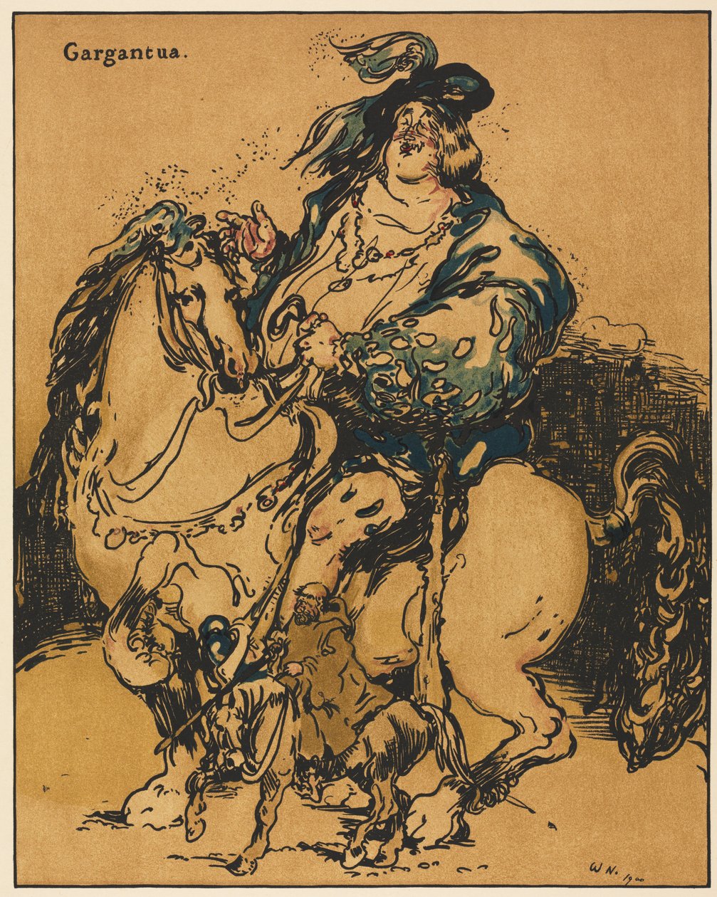 Personnages de roman : Gargantua - William Nicholson