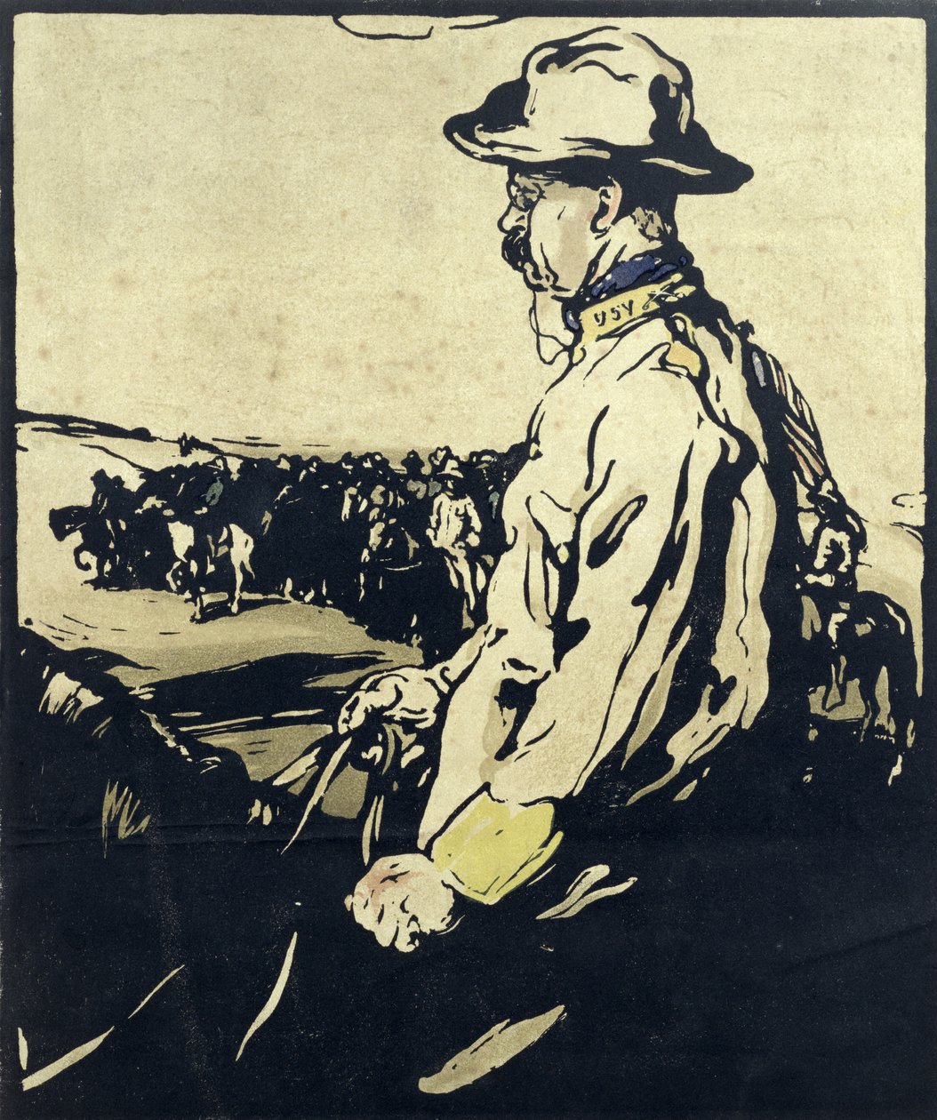 Président Theodore Roosevelt, illustration de 
