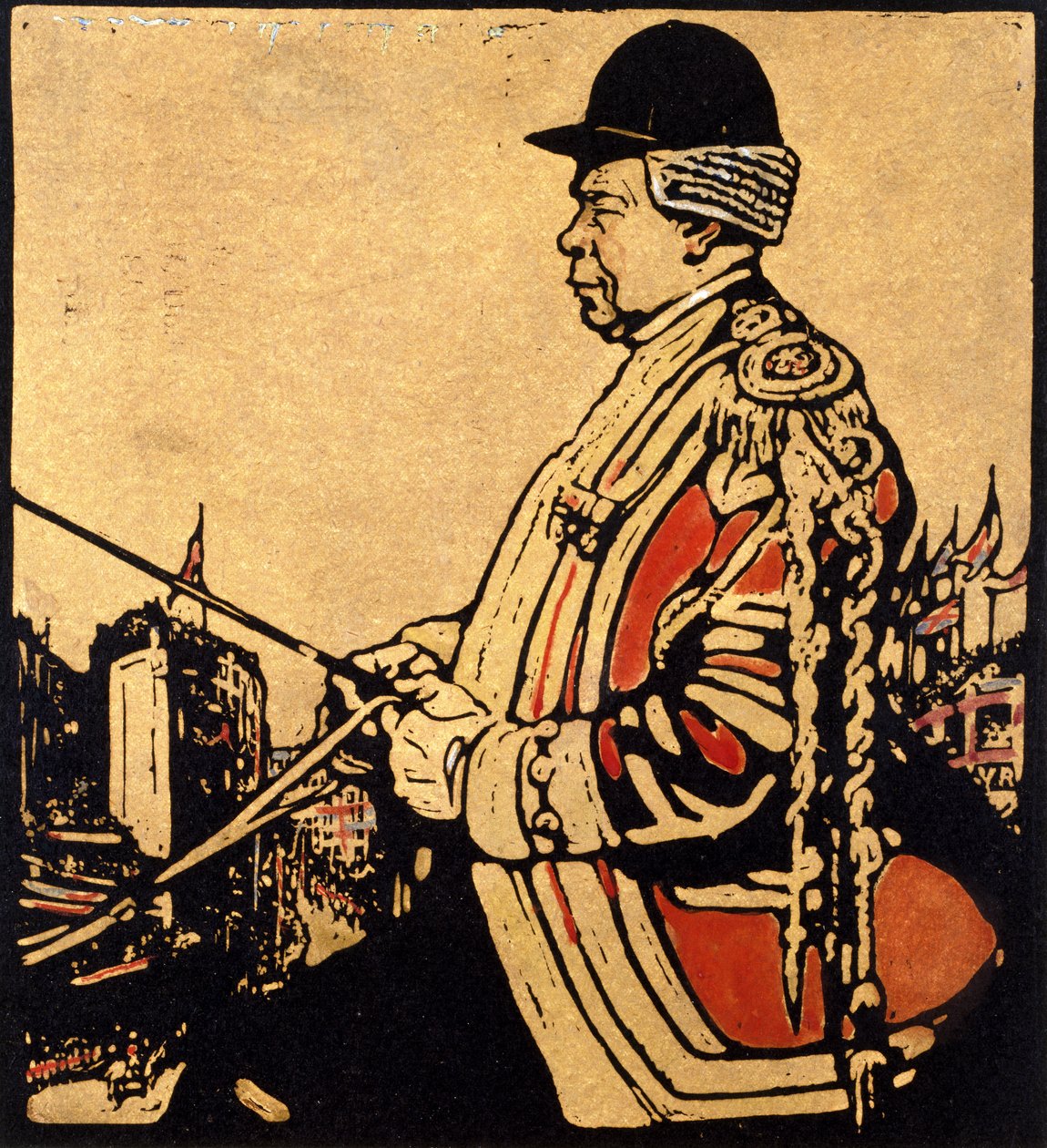 Le cocher de la reine Victoria - William Nicholson
