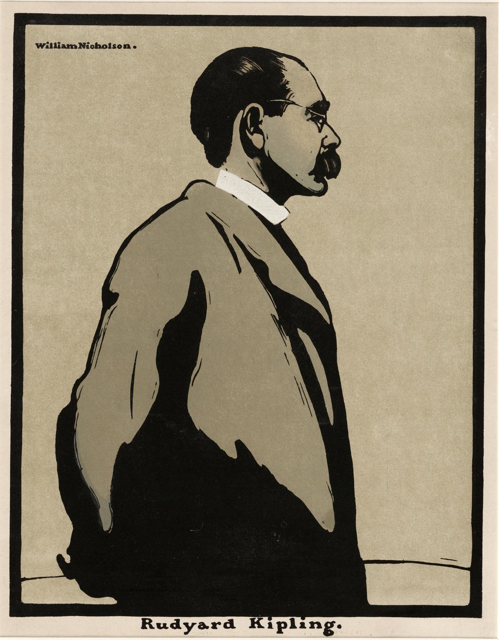 Rudyard Kipling (1865 - 1936), pub. 1899 - William Nicholson