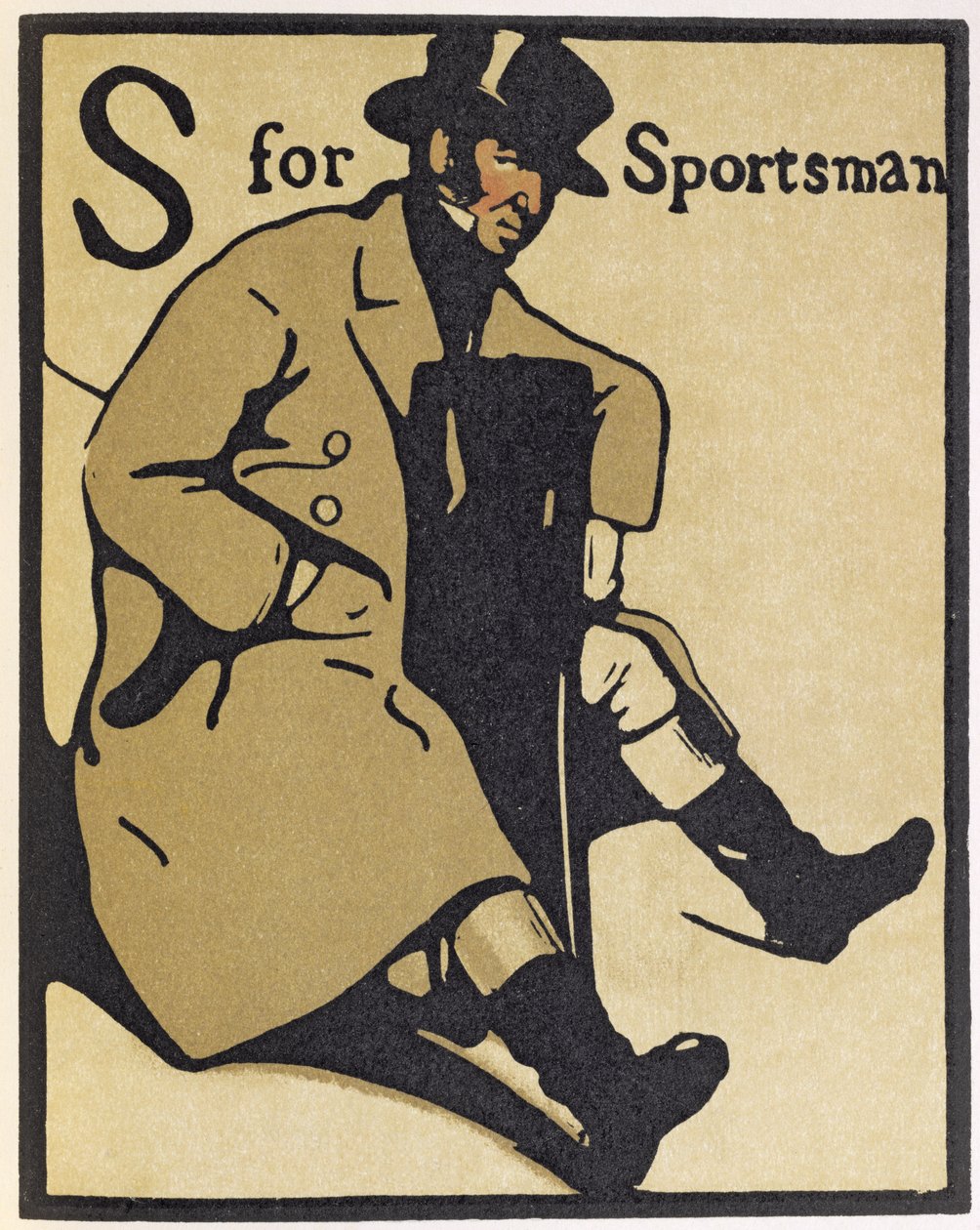 S pour Sportsman, illustration de 