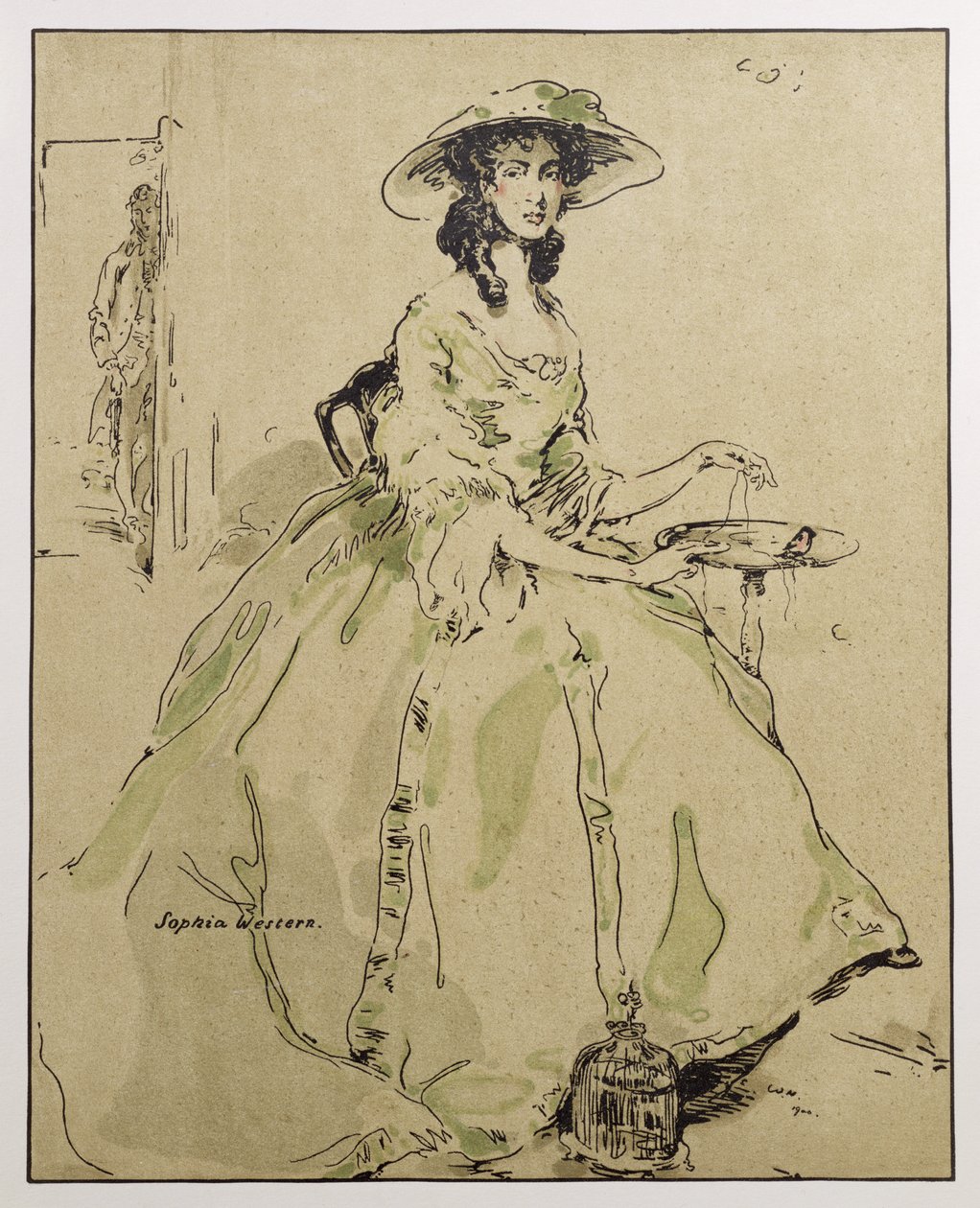 Sophia Western, illustration de 