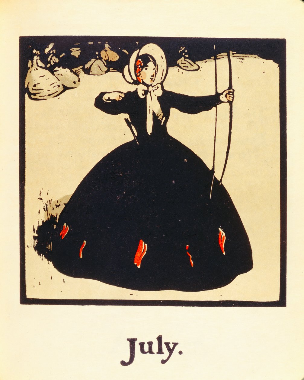 Le mois de juillet, de 