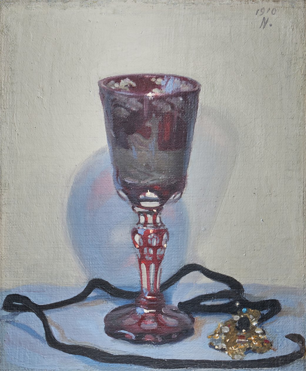 Le Verre Rubis, signé et daté en haut à droite - William Nicholson