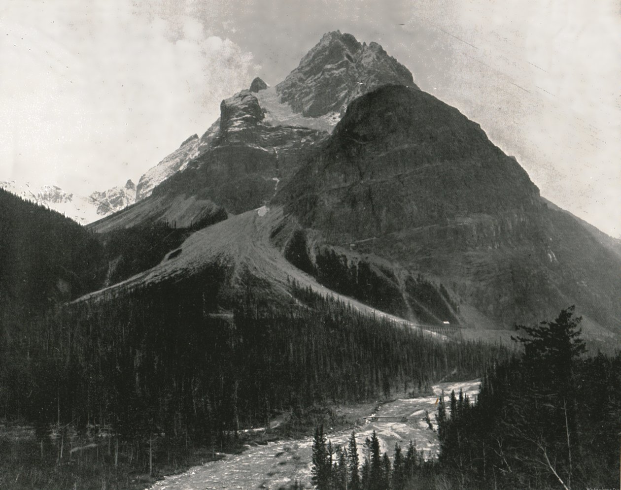 Les Rocheuses : Mont Stephen, Canada, 1895 - William Notman and Son