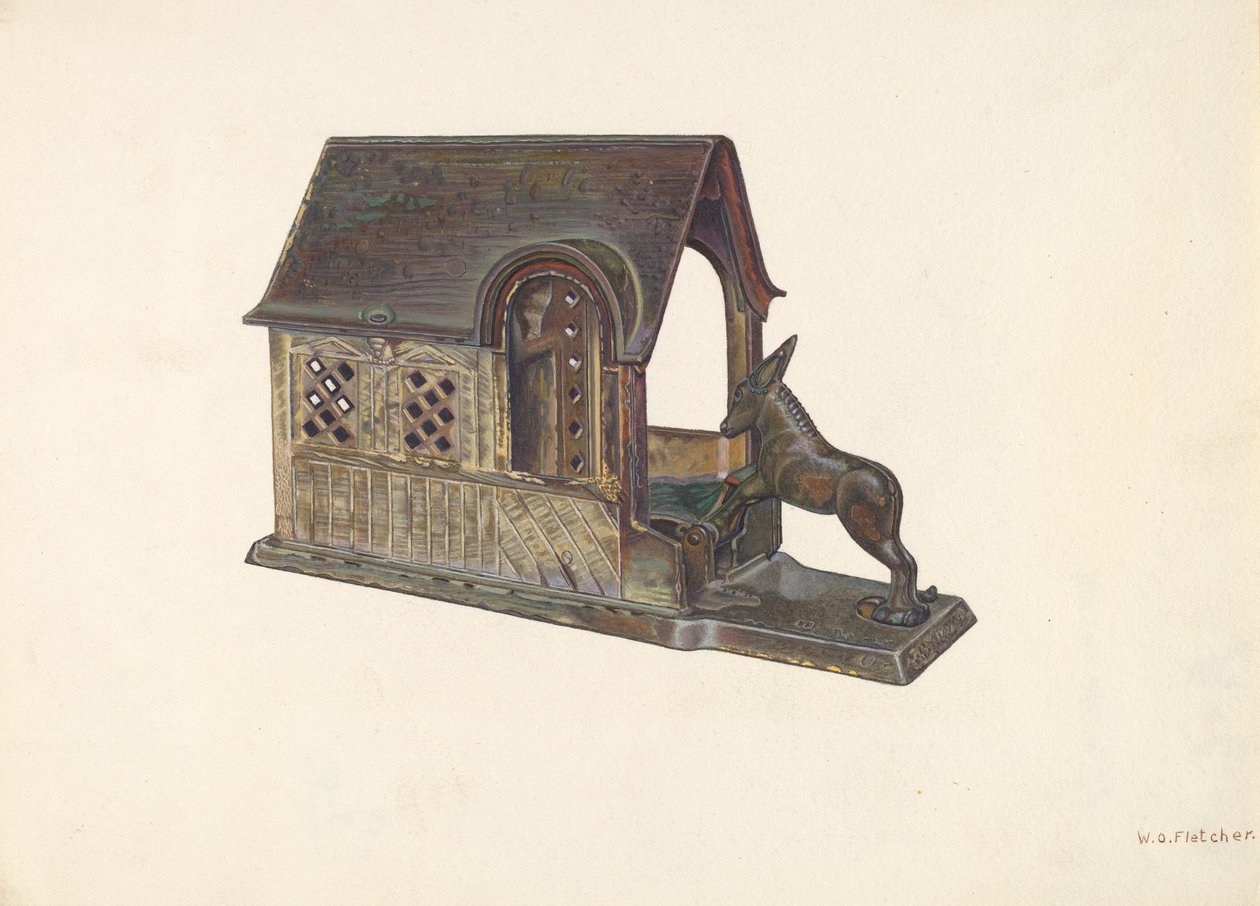 Banque de Jouets, vers 1940 - William O. Fletcher