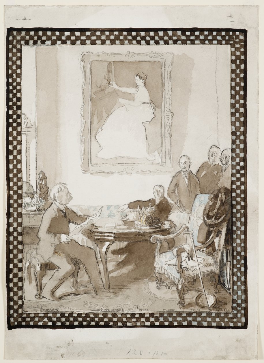 Étude pour la peinture à l