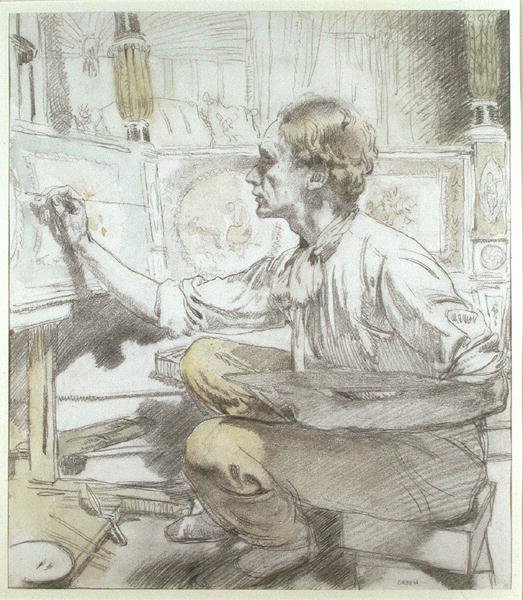 Le Peintre de Meubles vers 1913 - William Orpen
