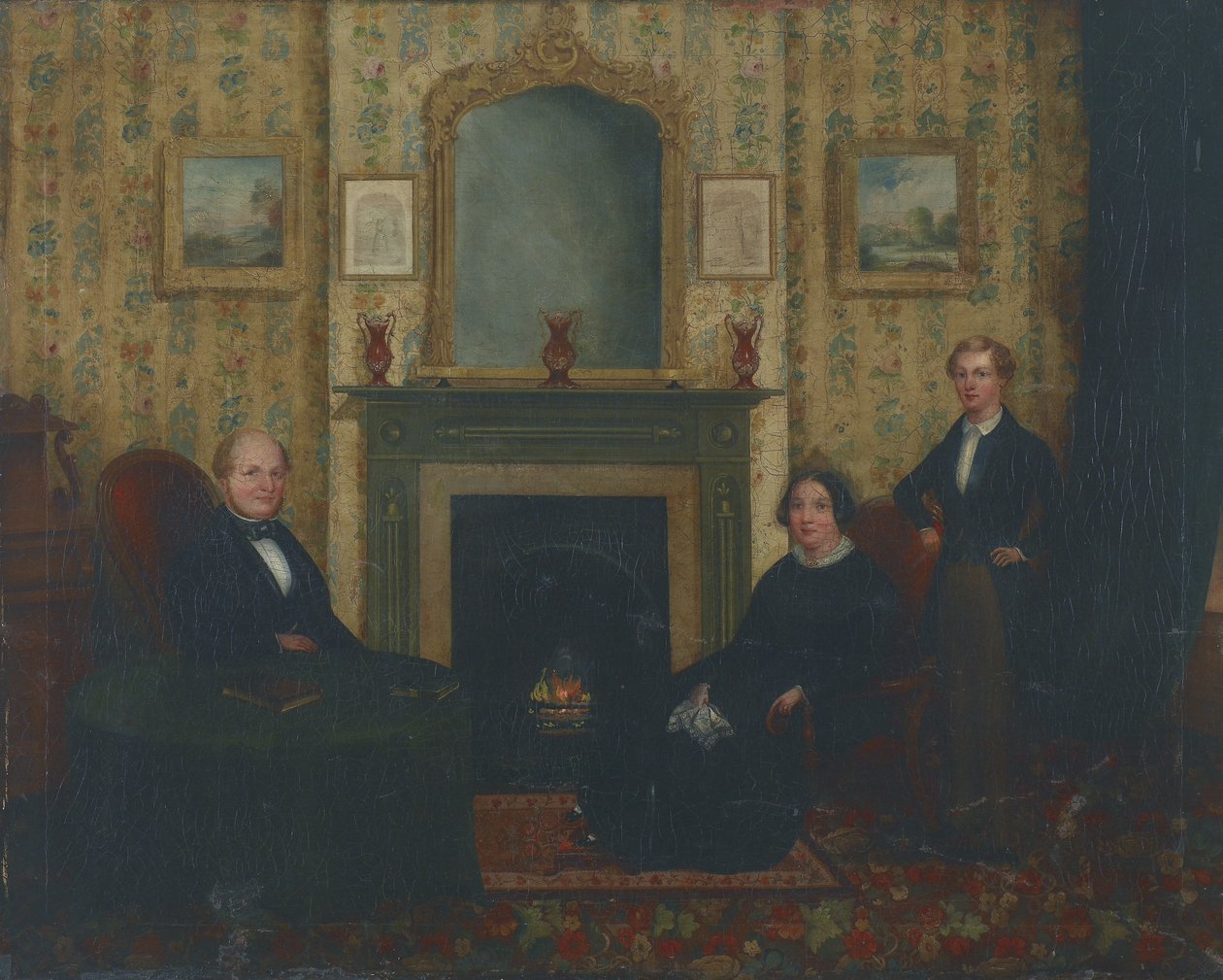 La Famille Glen de Hull - William Overend Geller