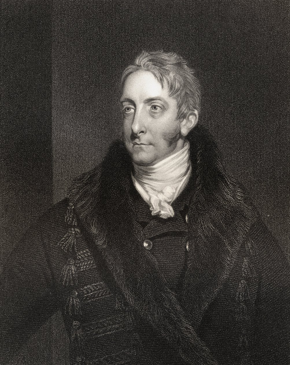 Cropley Ashley Cooper, 6ème comte de Shaftesbury, gravé par W. Holl (1807-71), extrait de 