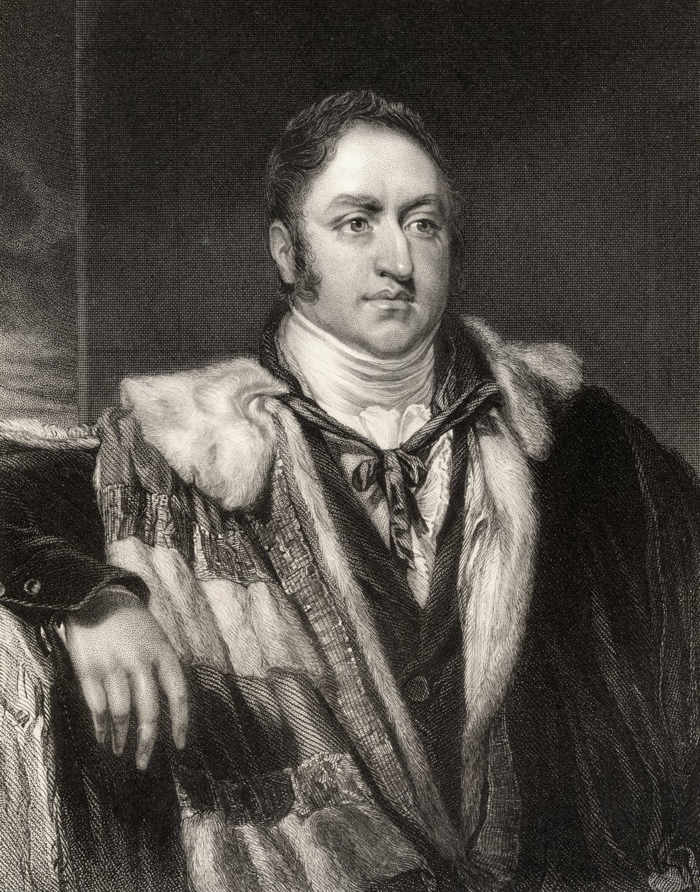 James Walter Grimston, 1er comte de Verulam, gravé par H. Robinson, de 