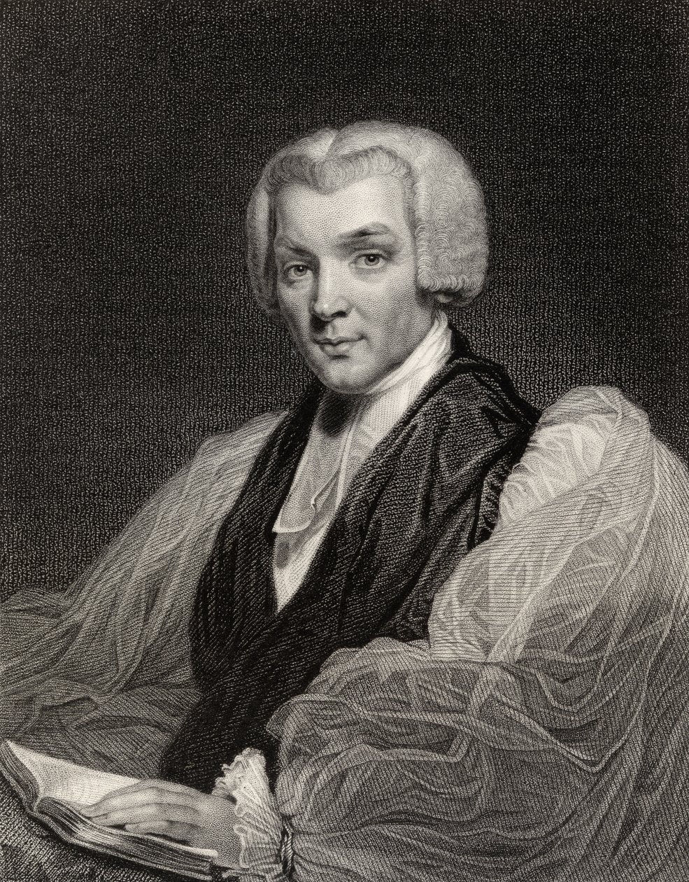 William Howley, gravé par W. Holl, de 
