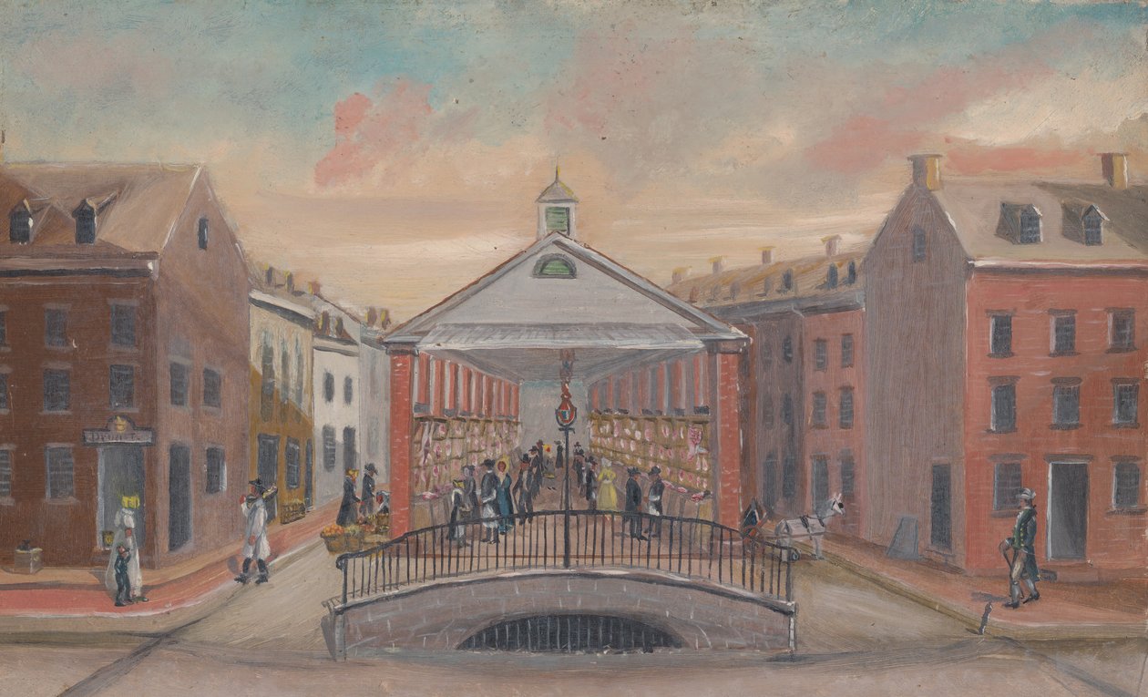 Marché aux mouches, années 1870 - William P. Chappel