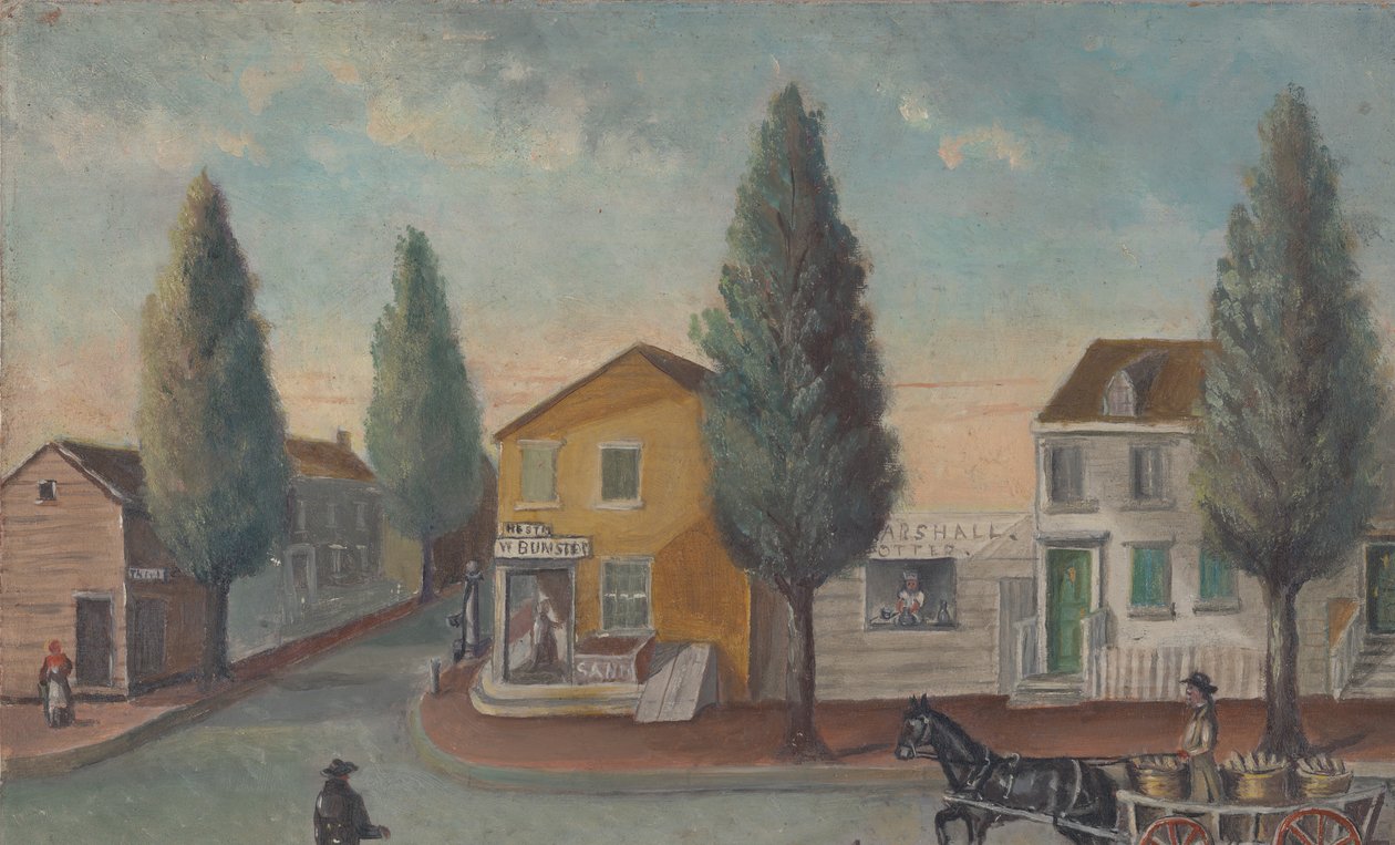 Le Chariot du Boulanger, années 1870 - William P. Chappel