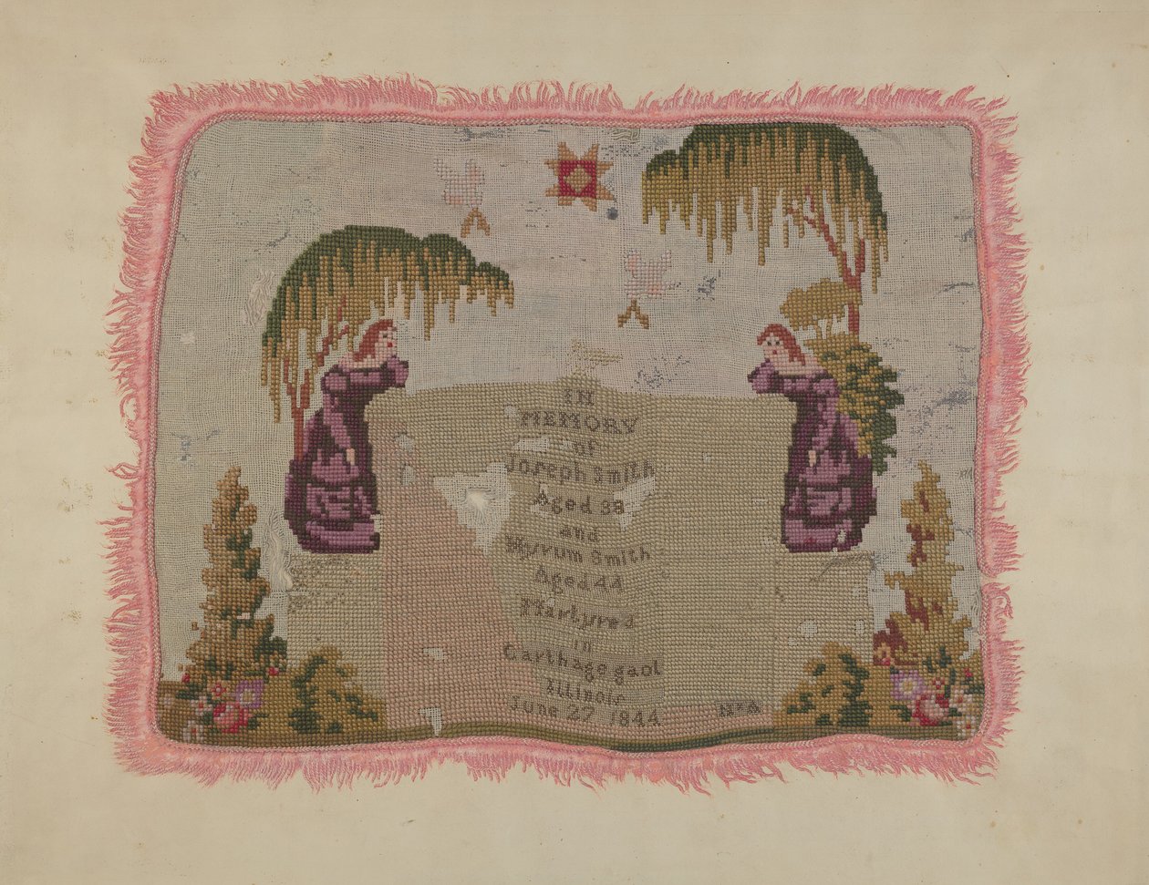 Broderie de deuil - William Parkinson
