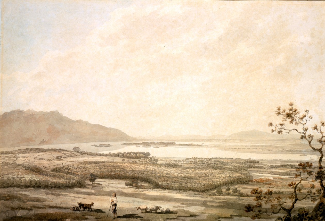 Killarney depuis les collines au-dessus de Muckross - William Pars