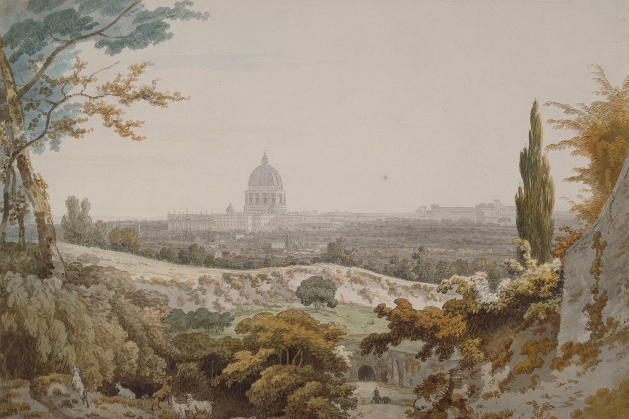 Saint-Pierre, Rome, 1776 - William Pars