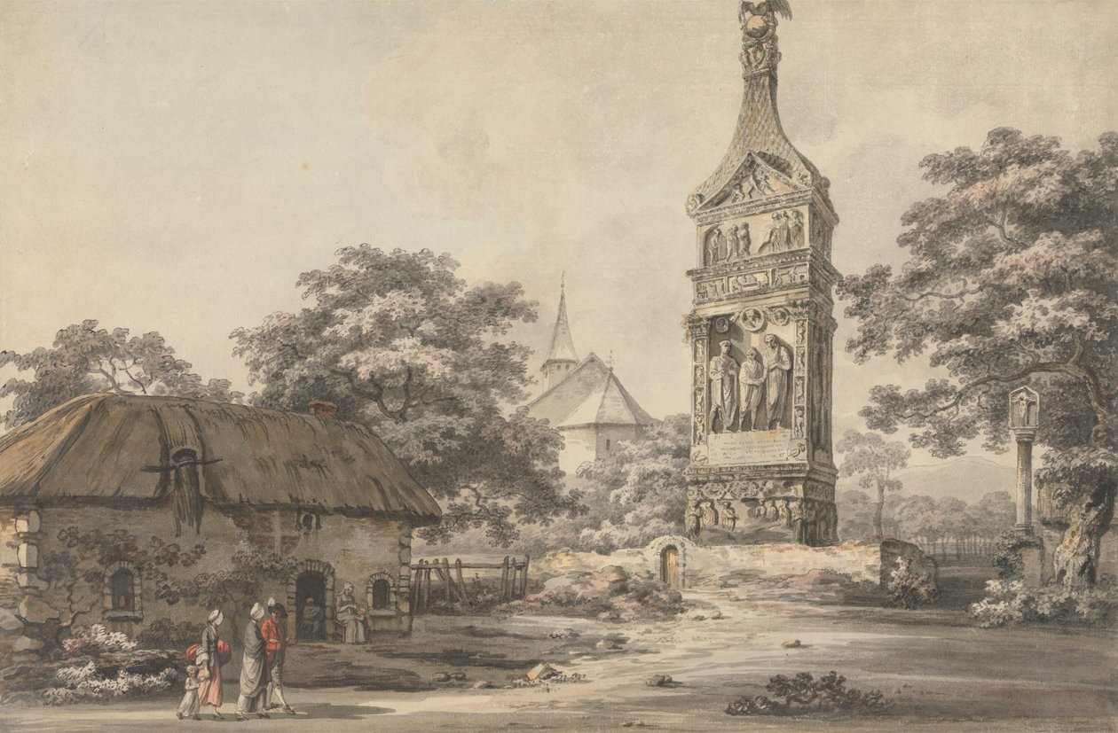 Le Monument Secundini à Ighel dans le Duché de Luxembourg - William Pars