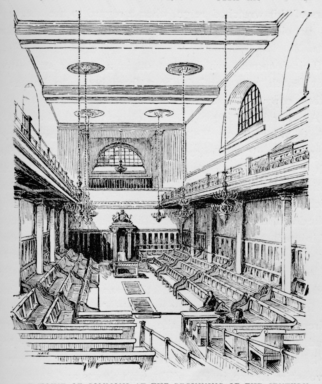 La Chambre des communes au début du siècle, vers 1897 - William Patten