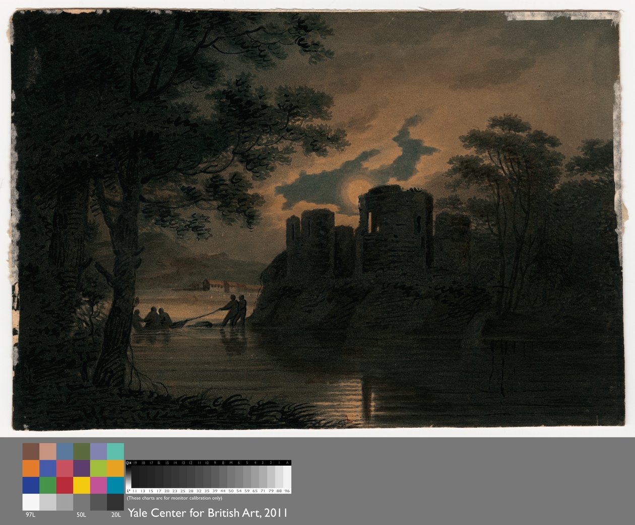 Sur la rivière Wye, Monmouthshire - William Payne