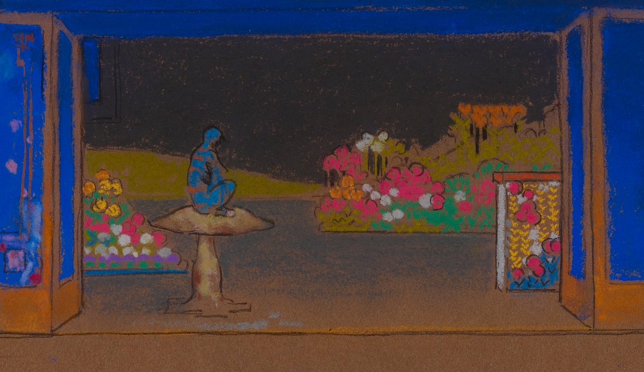 Jardin de fleurs (décor d