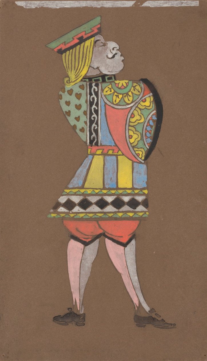 Le valet de cœur (conception des costumes pour Alice au pays des merveilles) - William Penhallow Henderson