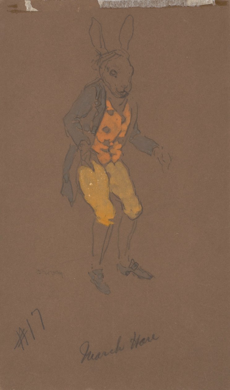 Le lièvre de mars (costume d