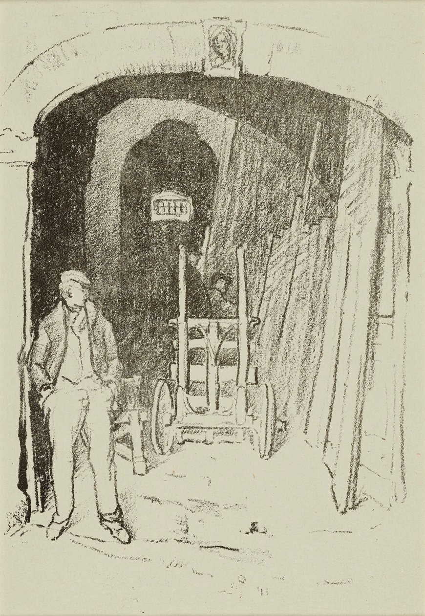 Le scieur de bois - William Penhallow Henderson