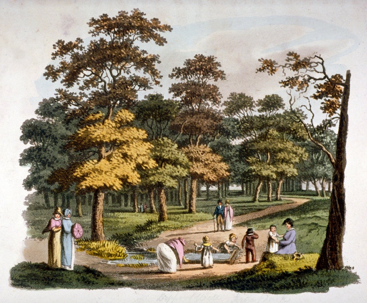 Vue du puits 