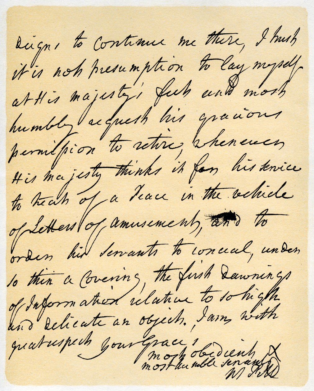 Lettre de William Pitt au duc de Newcastle, Hayes, 23 octobre 1759 - William Pitt