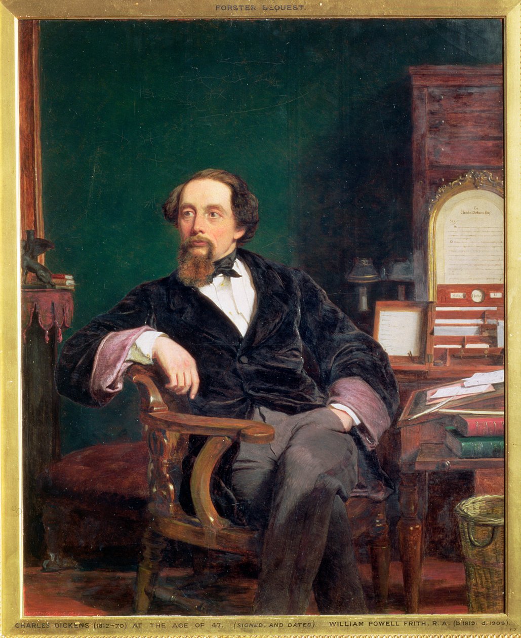 Charles Dickens, romancier anglais - William Powell Frith