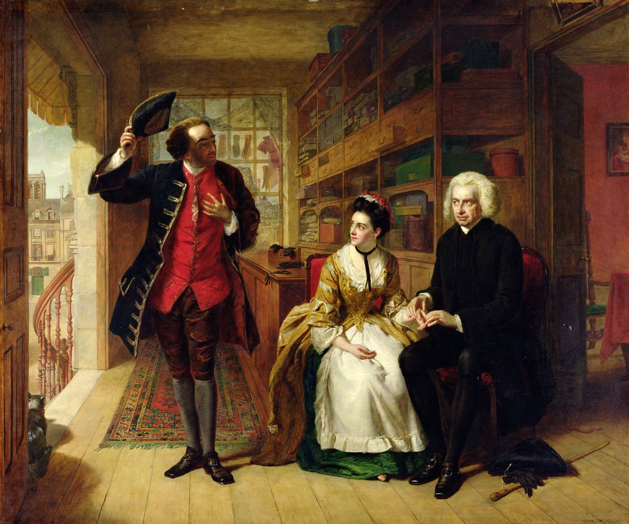 Le Pouls, le Mari, 1869 - William Powell Frith