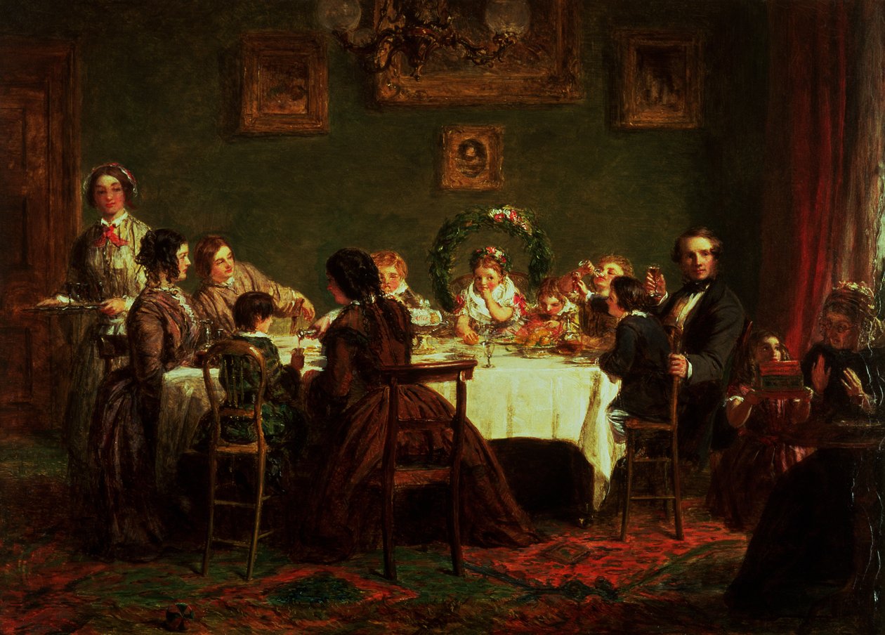 Esquisse pour "Many Happy Returns of the Day" - William Powell Frith