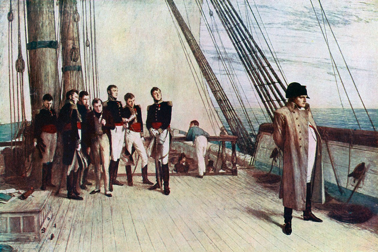 Napoléon à bord du Bellerophon, 1815, 1880 - William Quiller Orchardson