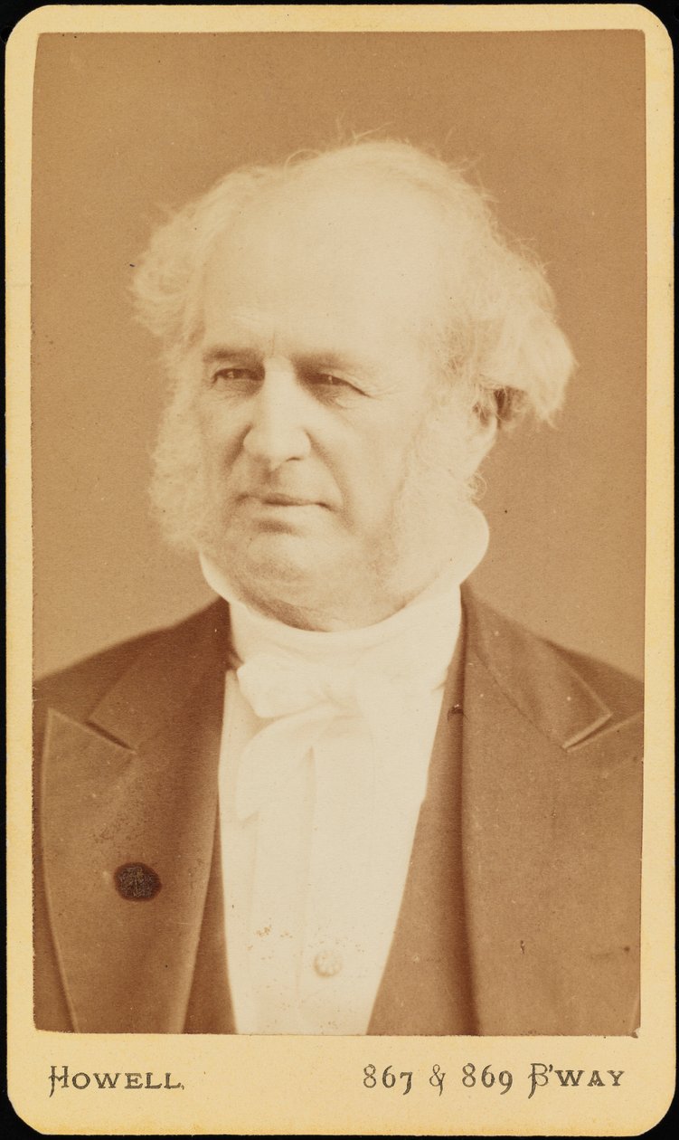 Cornelius Vanderbilt, vers 1870-77 (épreuve à l