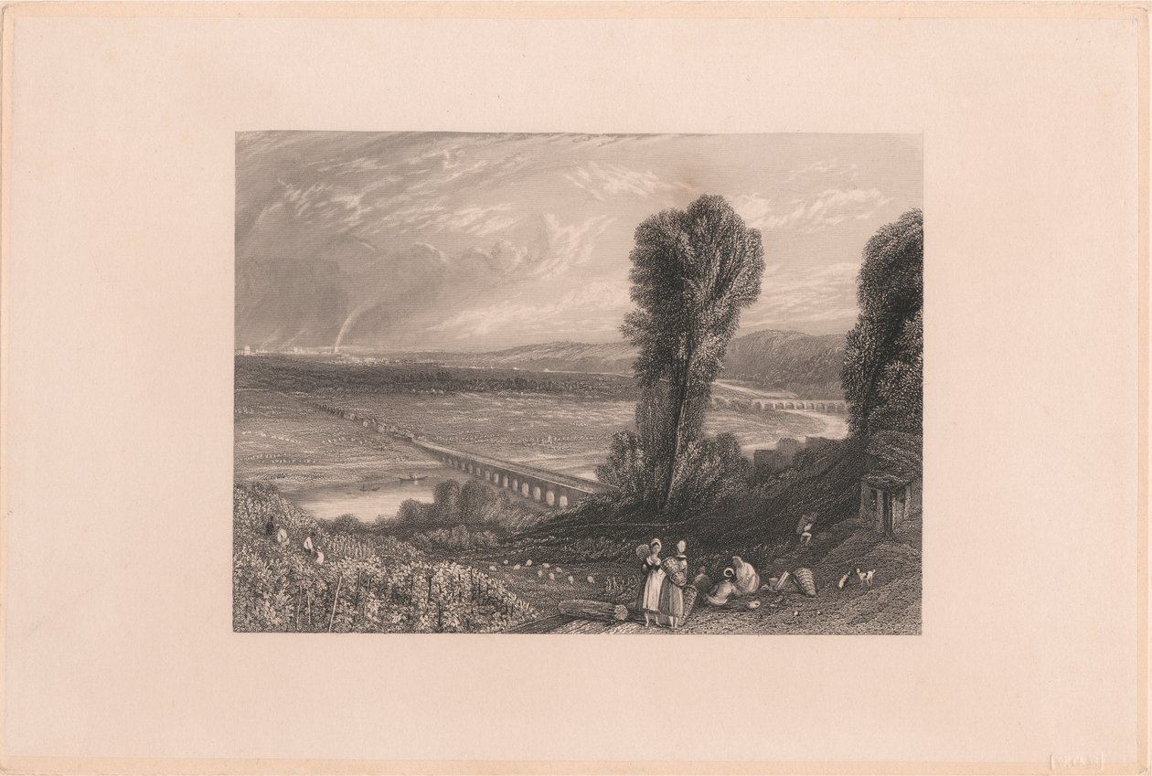 Pont de Saint-Cloud et Sèvres - William Radclyffe