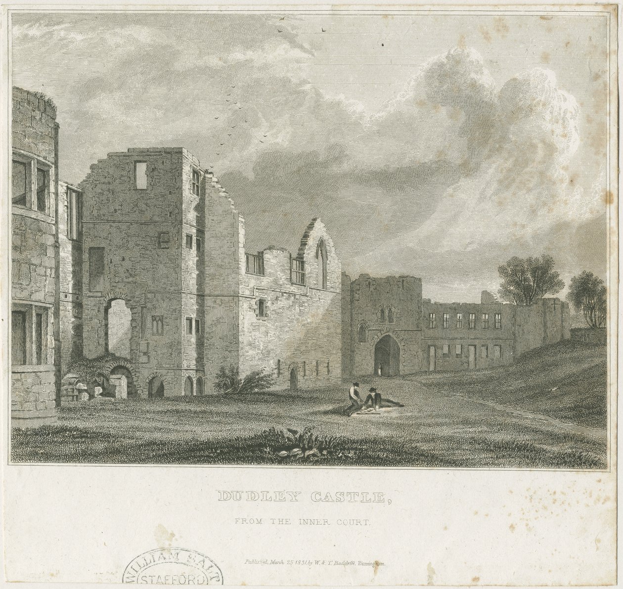 Château de Dudley - Le Donjon - William Radclyffe