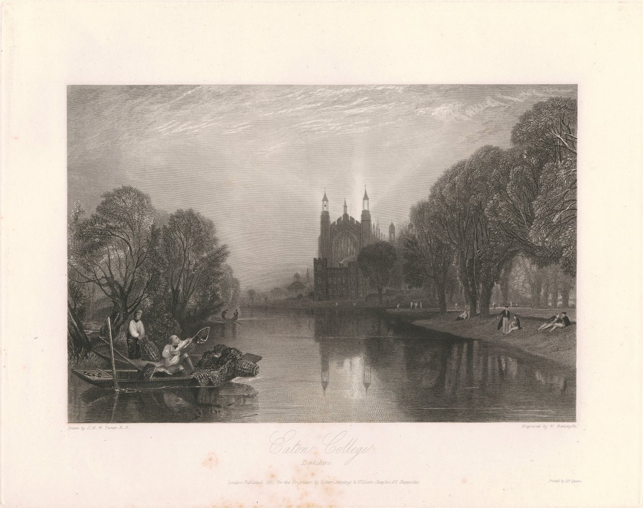 Eton College, dans le Berkshire - William Radclyffe