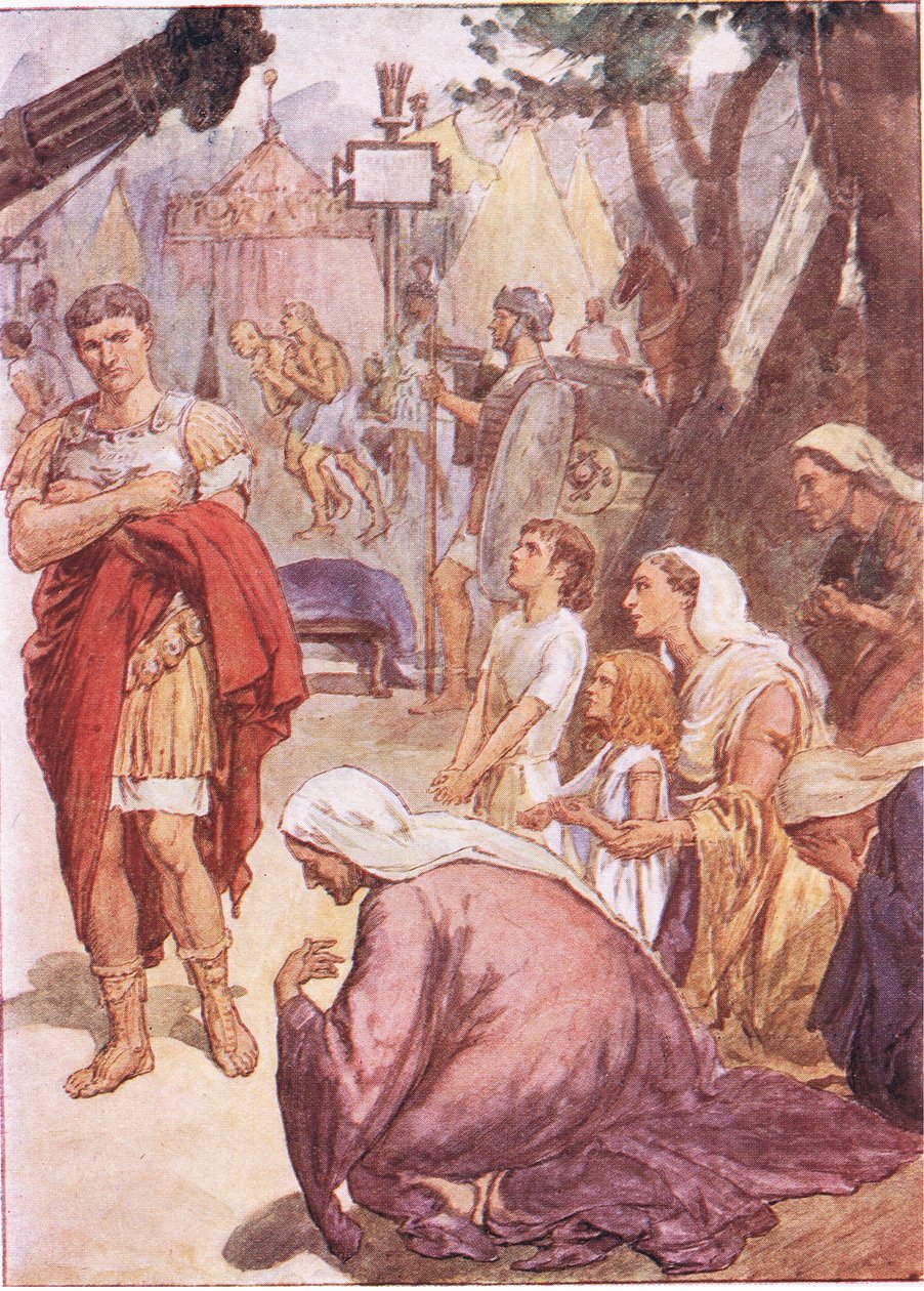 Coriolan et les matrones de Rome, de Vies de Plutarque publié par T C & E C Jack Ltd - William Rainey