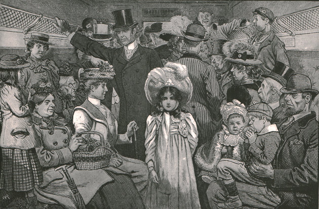 Venir voir le cortège du couronnement, 1902 - William Ralston