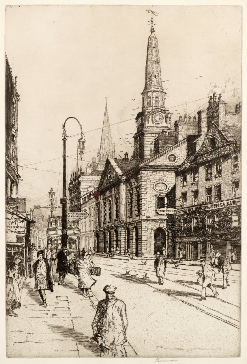 La Vieille Maison de Ville, Dundee, c.1930 - William Renison