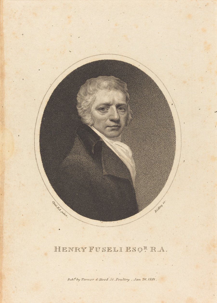 Henry Fuseli - William Ridley after John Opie