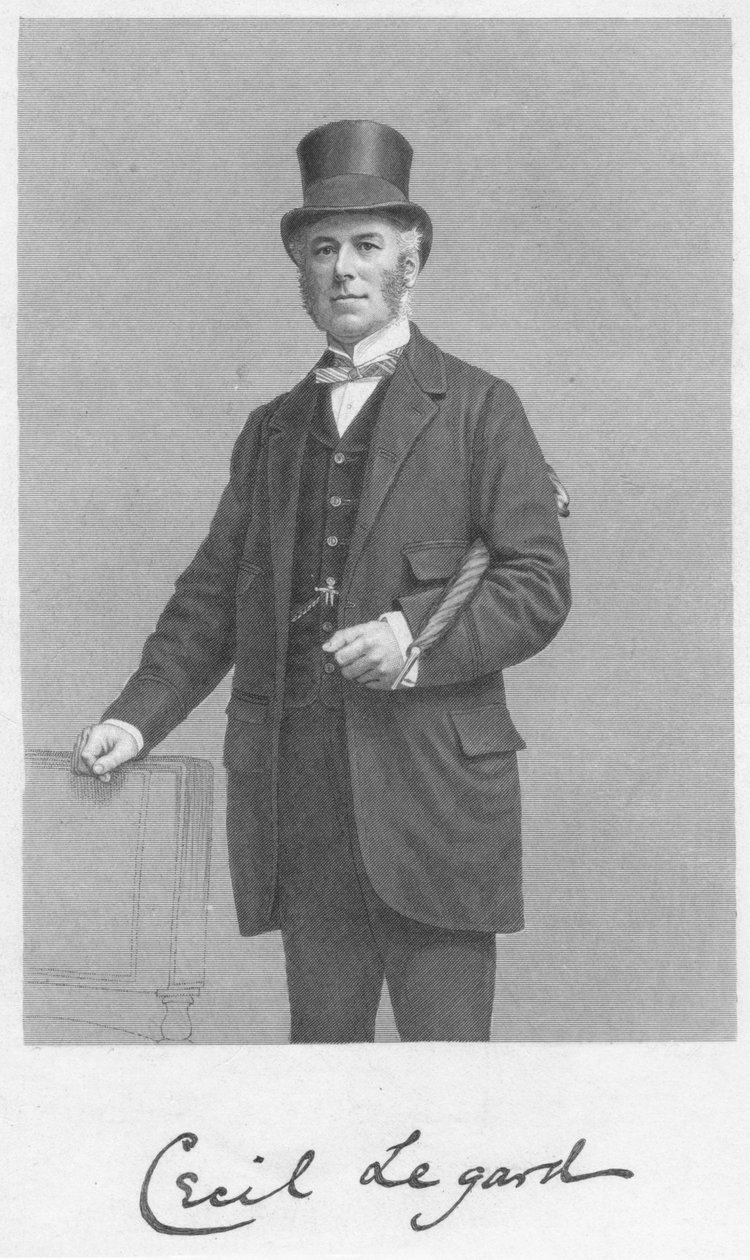 Cecil Legard, 1893 | William Roffe | Estampe d'art