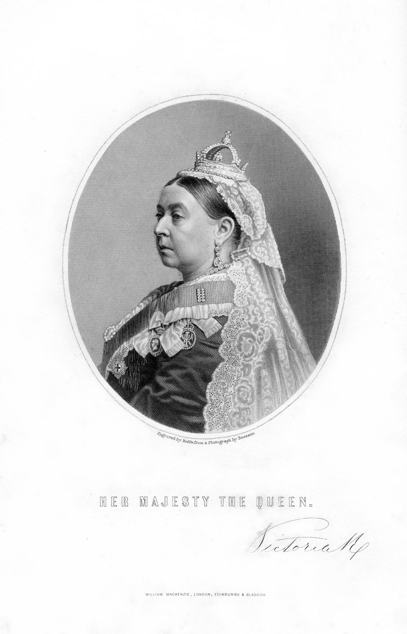 Reine Victoria, reine du Royaume-Uni de Grande-Bretagne et d
