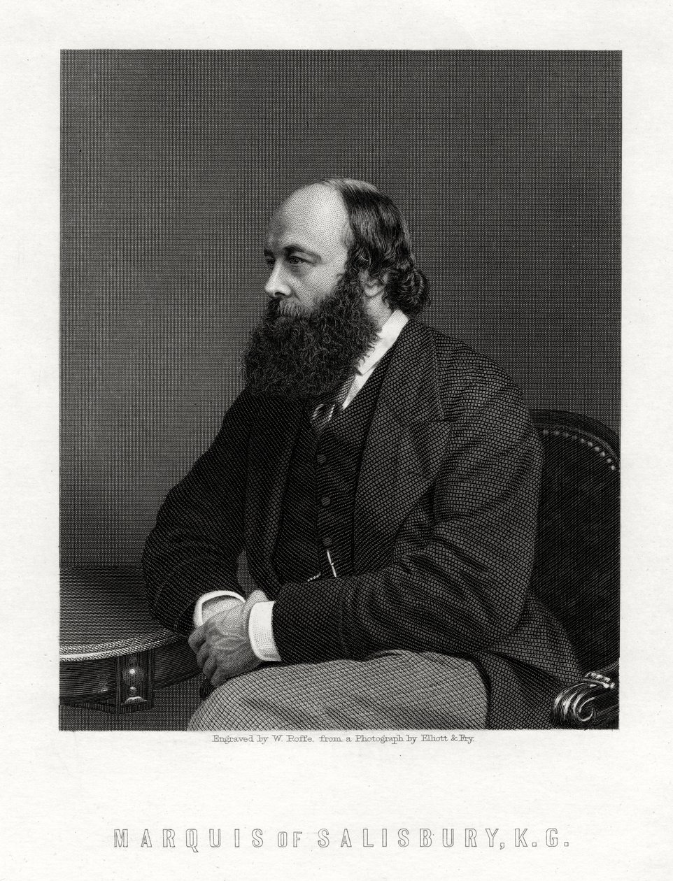 Robert Arthur Talbot Gascoyne-Cecil, 3ème marquis de Salisbury, homme d