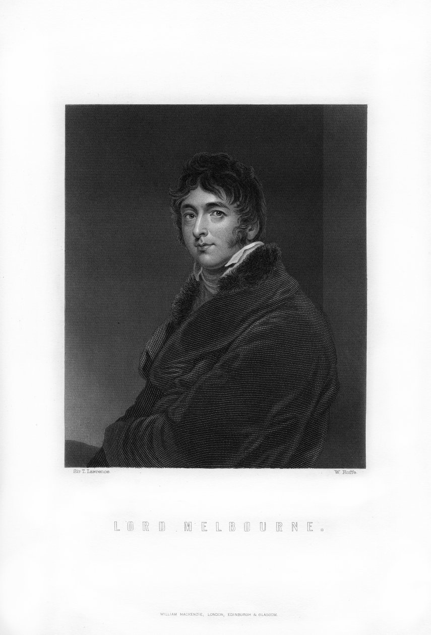 William Lamb, 2e vicomte Melbourne, homme d