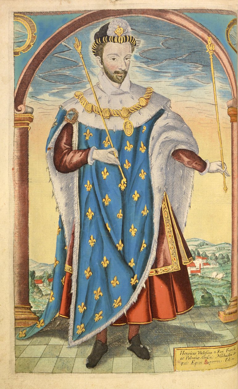 Henri III de France, de nHonor Military, and Civill, William Segar, pub. Robert Barker, Londres, 1602 - William Rogers